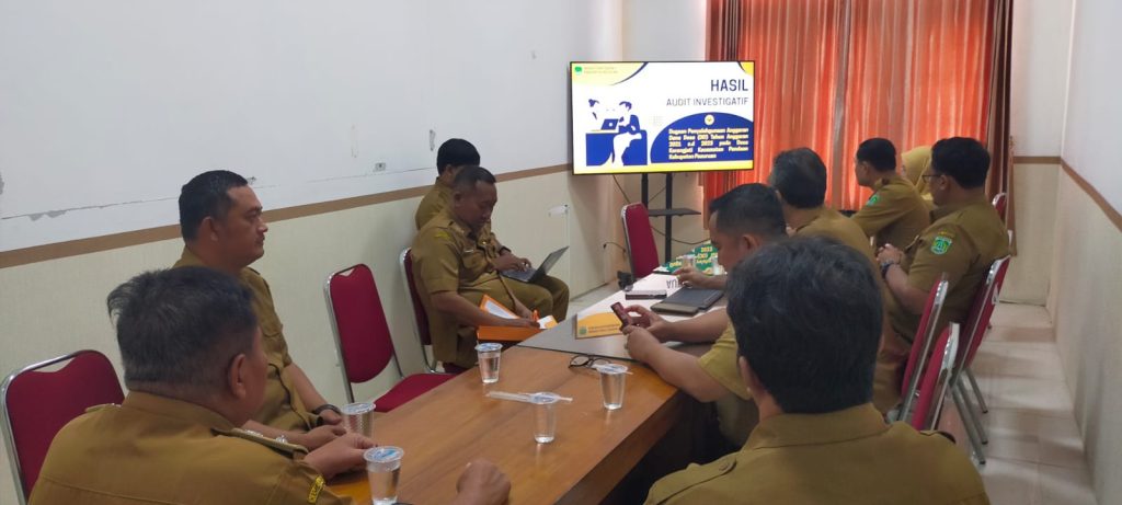 Inspektorat Daerah Kabupaten Pasuruan Sampaikan Resume Hasil Audit Investigatif Dugaan Penyalahgunaan Dana Desa Karangjati TA 2021–2023