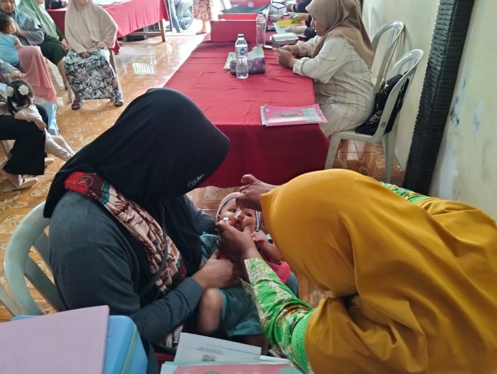 Posyandu Anggrek Dusun Sukorejo Desa Karangjati Berjalan Lancar