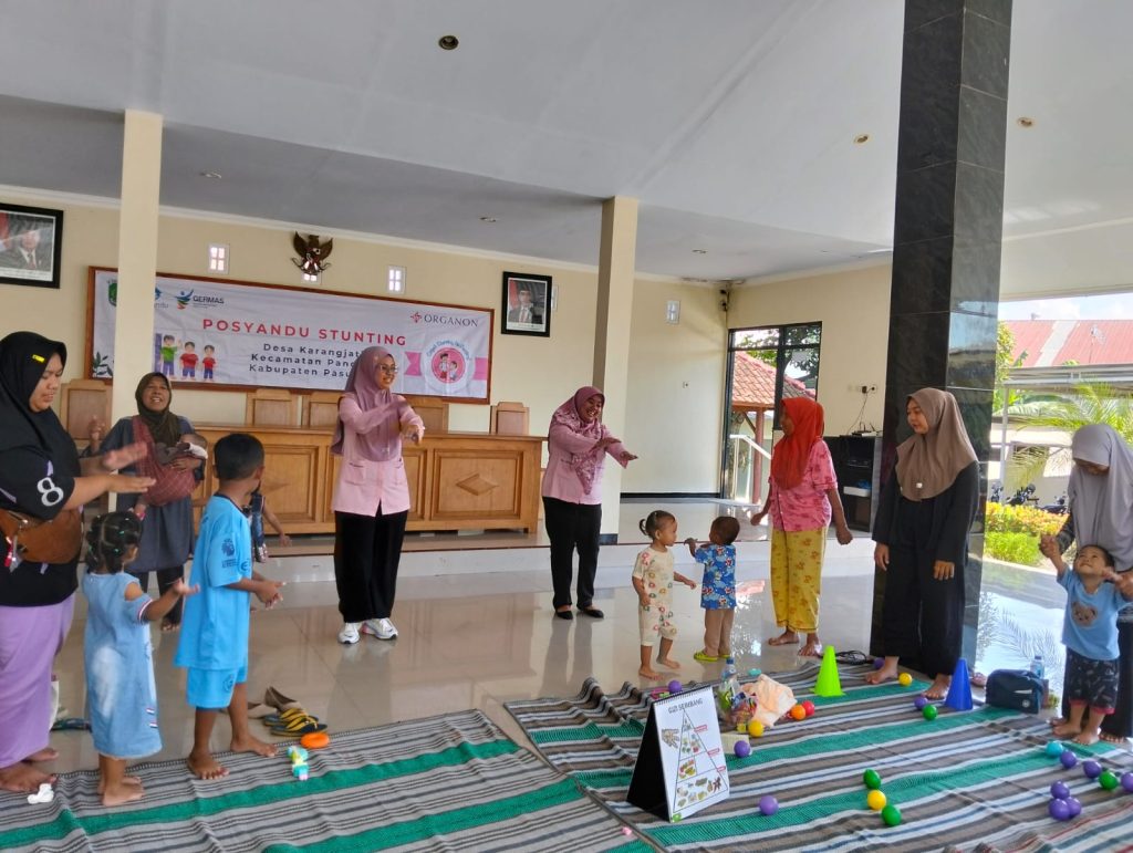 Posyandu Stunting Bulan Kedua Digelar di Balai Desa Karangjati, Perkuat Sinergi Pemerintah dan Mitra Swasta