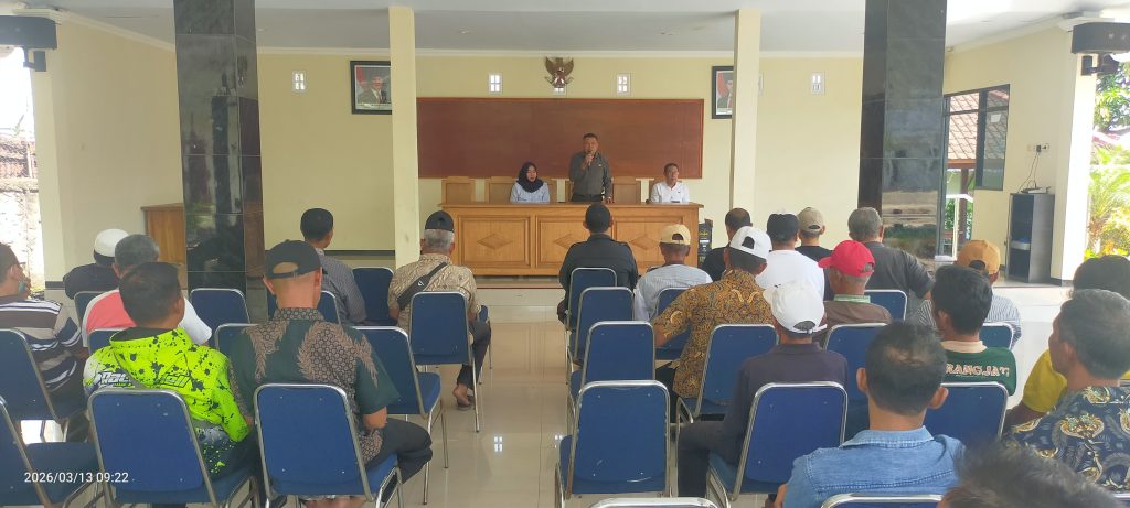 Sosialisasi Masa Purna Bhakti Ketua RT/RW Desa Karangjati