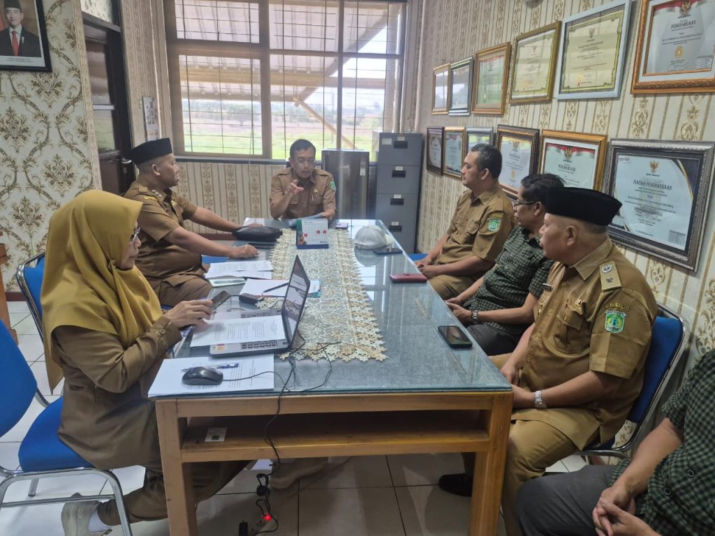 Menuju Penyelesaian Administrasi, Proses Tukar Menukar Tanah Kas Desa Karangjati Dibahas Bersama DPMD Pasuruan